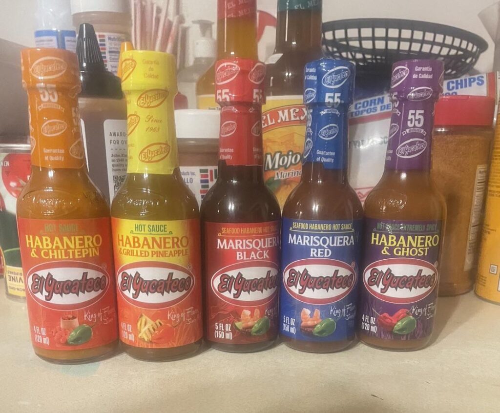 Found some I haven’t had before love el yucateco cuz there one the few non vinegar based hot sauces any of ya know any more non vinegar sauce lmk lol