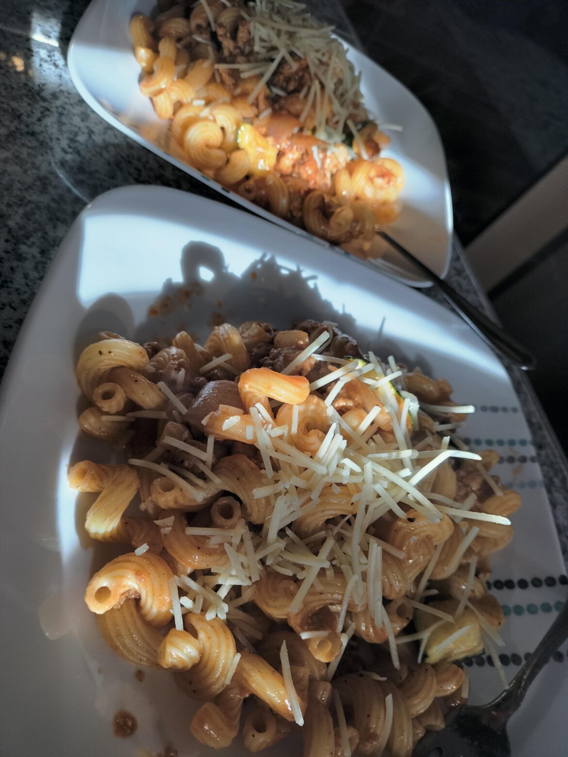 Chicken sausage bolognese 10/10