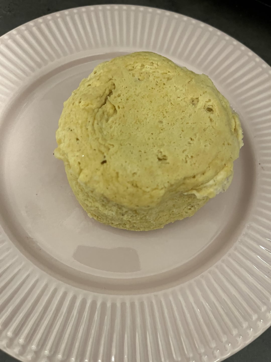 18 calorie english muffin (oat fiber mug cake variation) Dining and