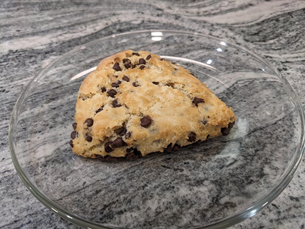 Chocolate chip scones!