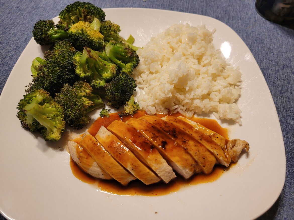 Sweet and Spicy Apricot Chicken