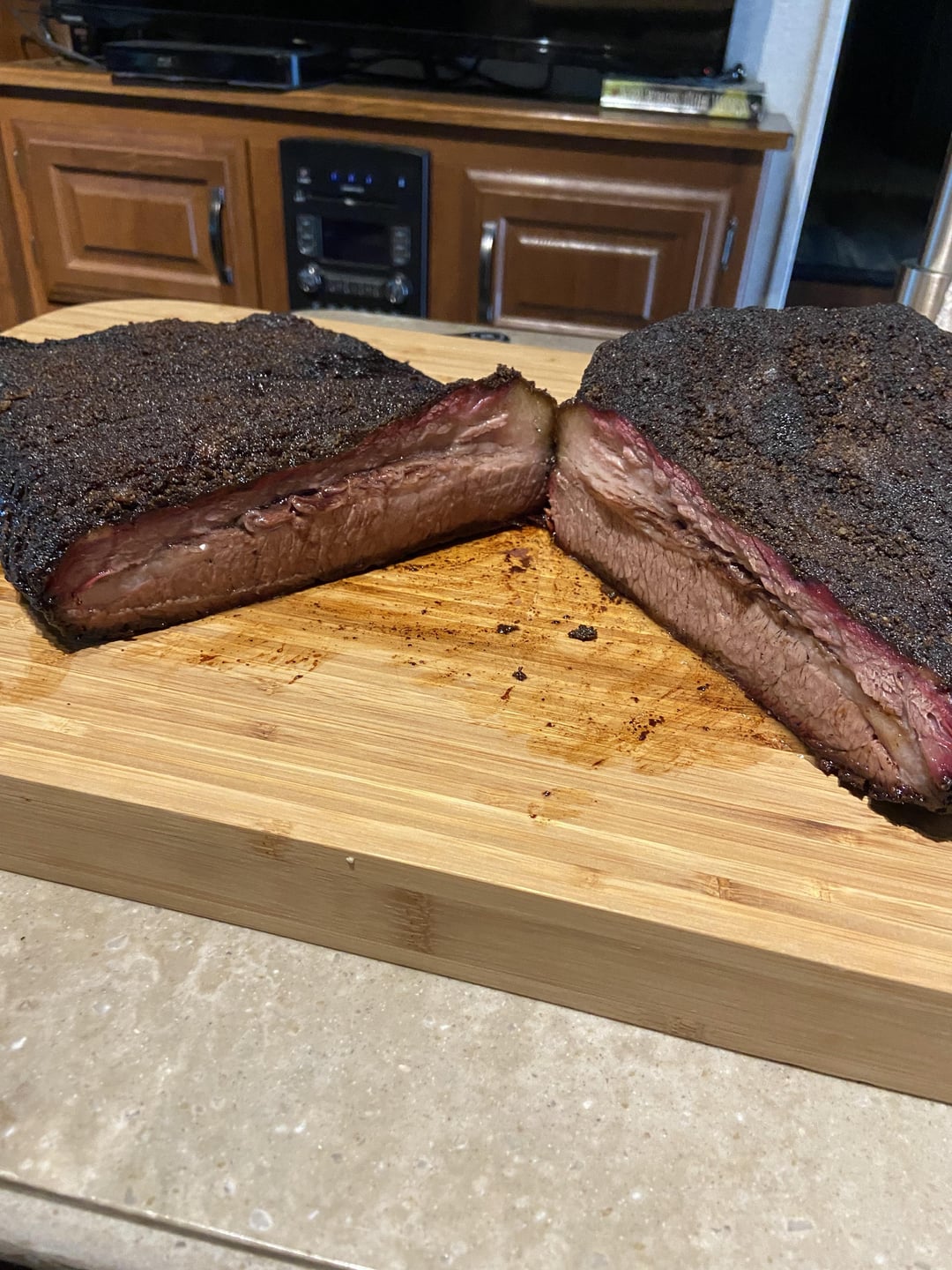 Foil boat brisket Dining and Cooking