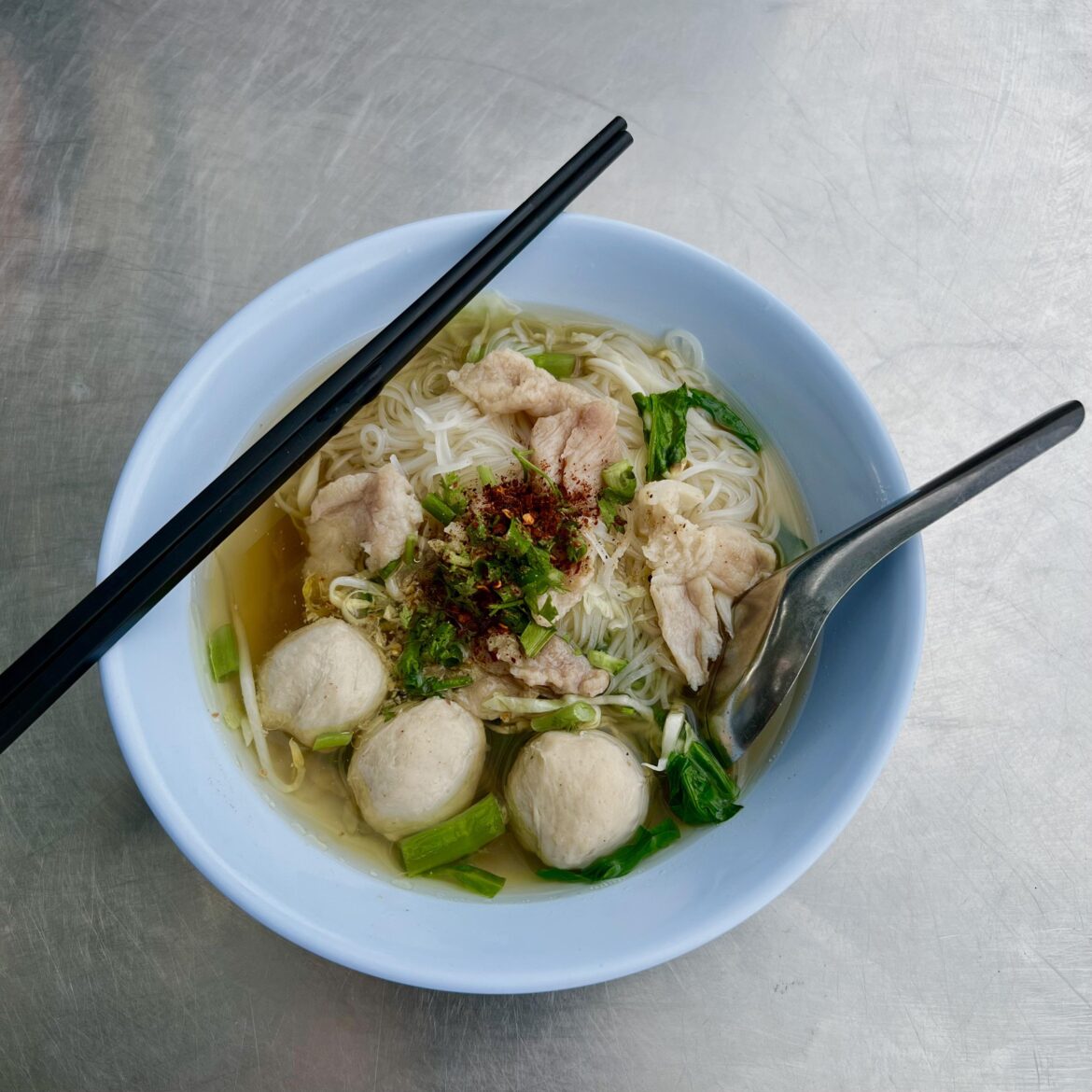Nam Tok Soup in Chiang Mai