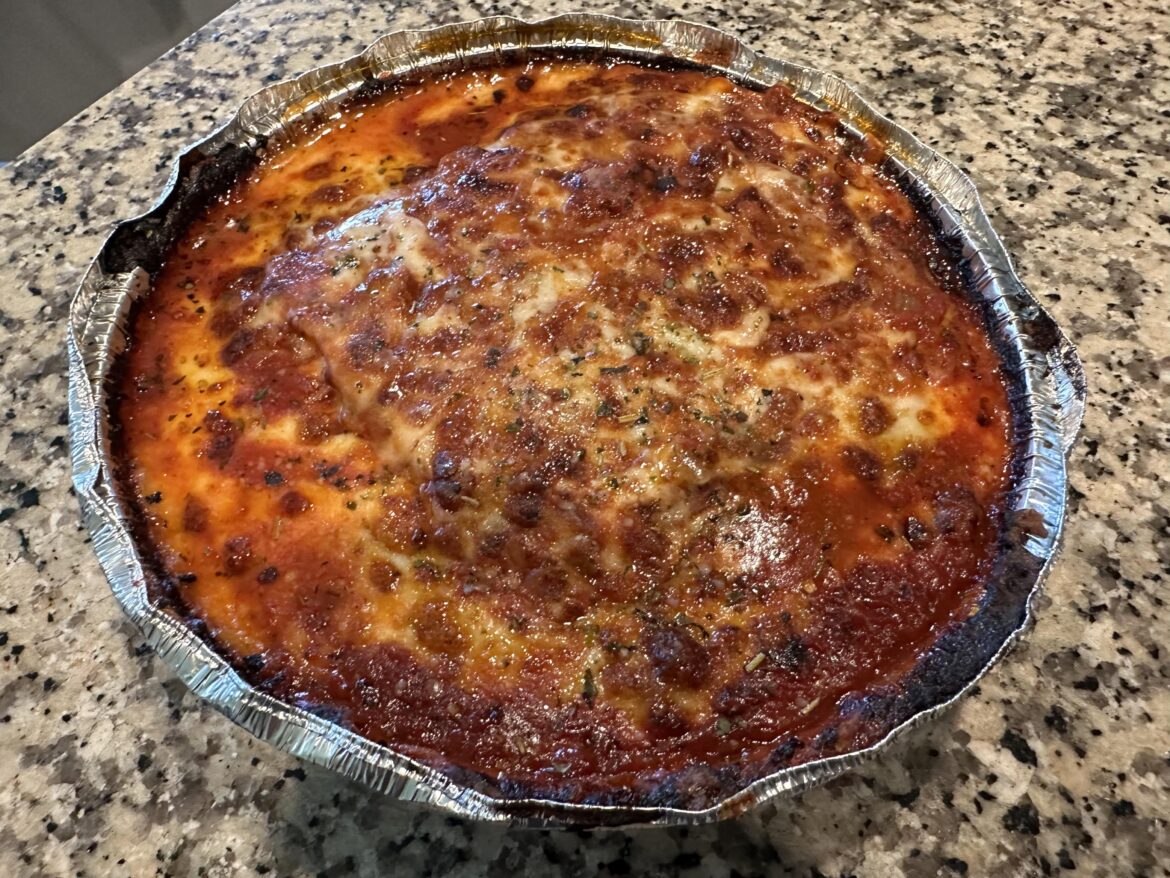 Best lasagna in Austin is from Market Street Pizza.