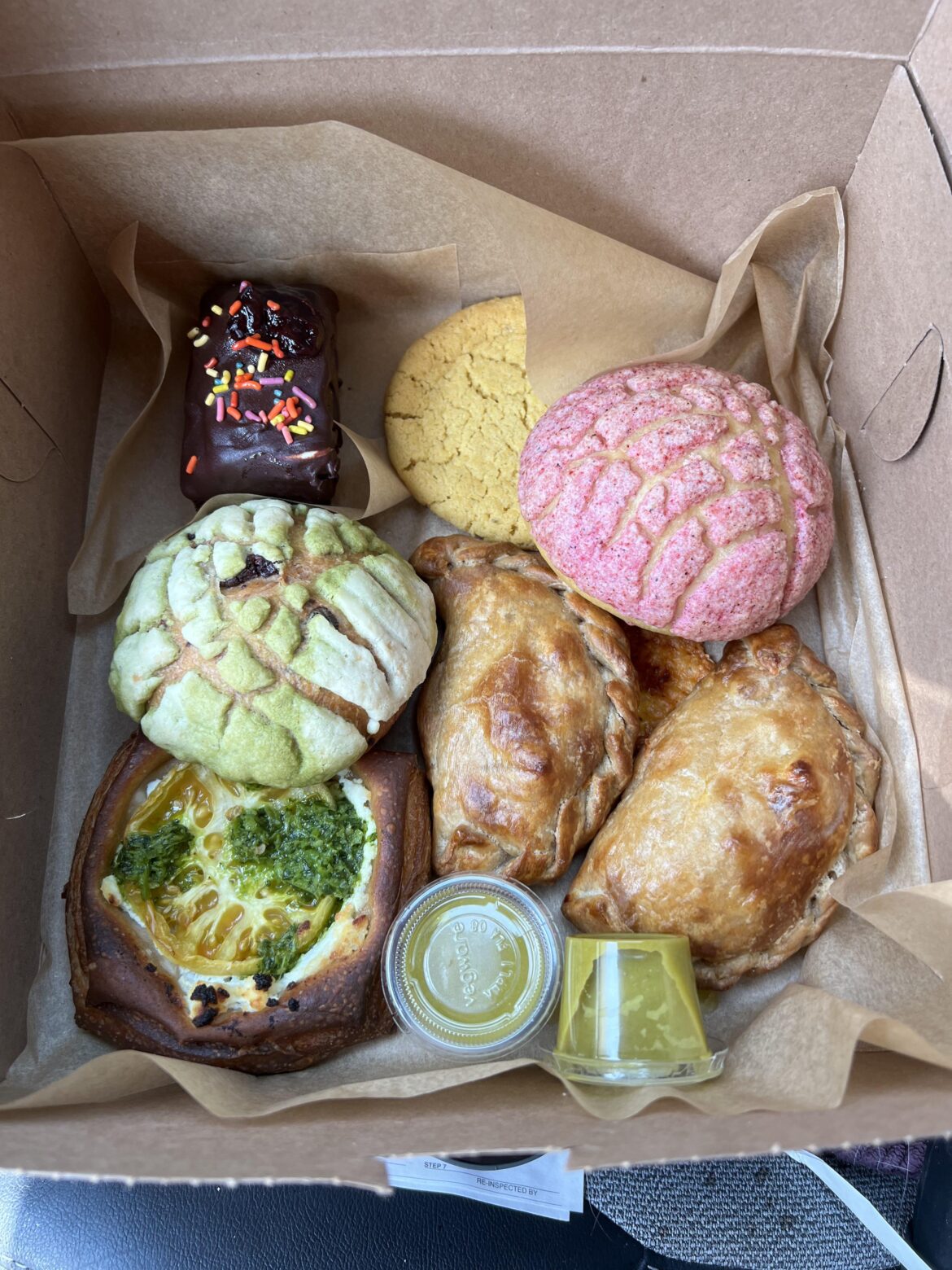 After asking for advice on the best conchas in Austin I decided to try Comadre Panaderia and while not the most authentic flavors, MAN it did not disappoint!! Will be ordering again!!!
