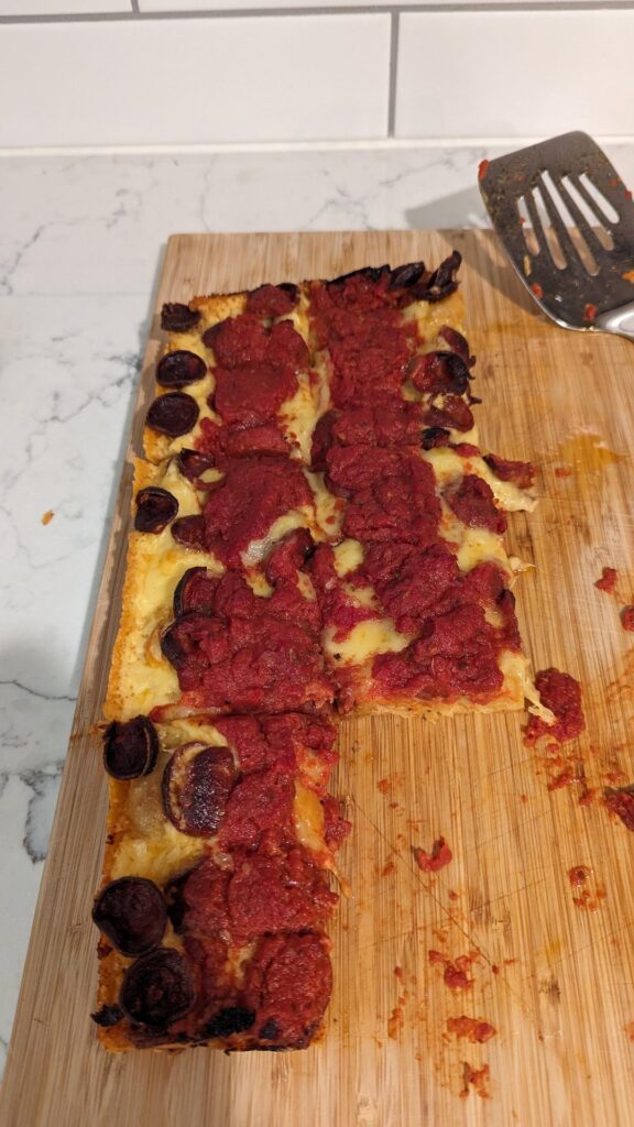 Kenji's Detroit style pizza