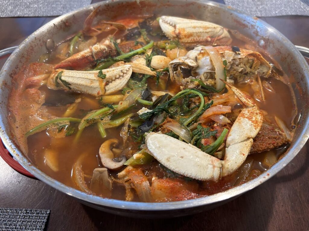 My mom made kkotgetang 🦀