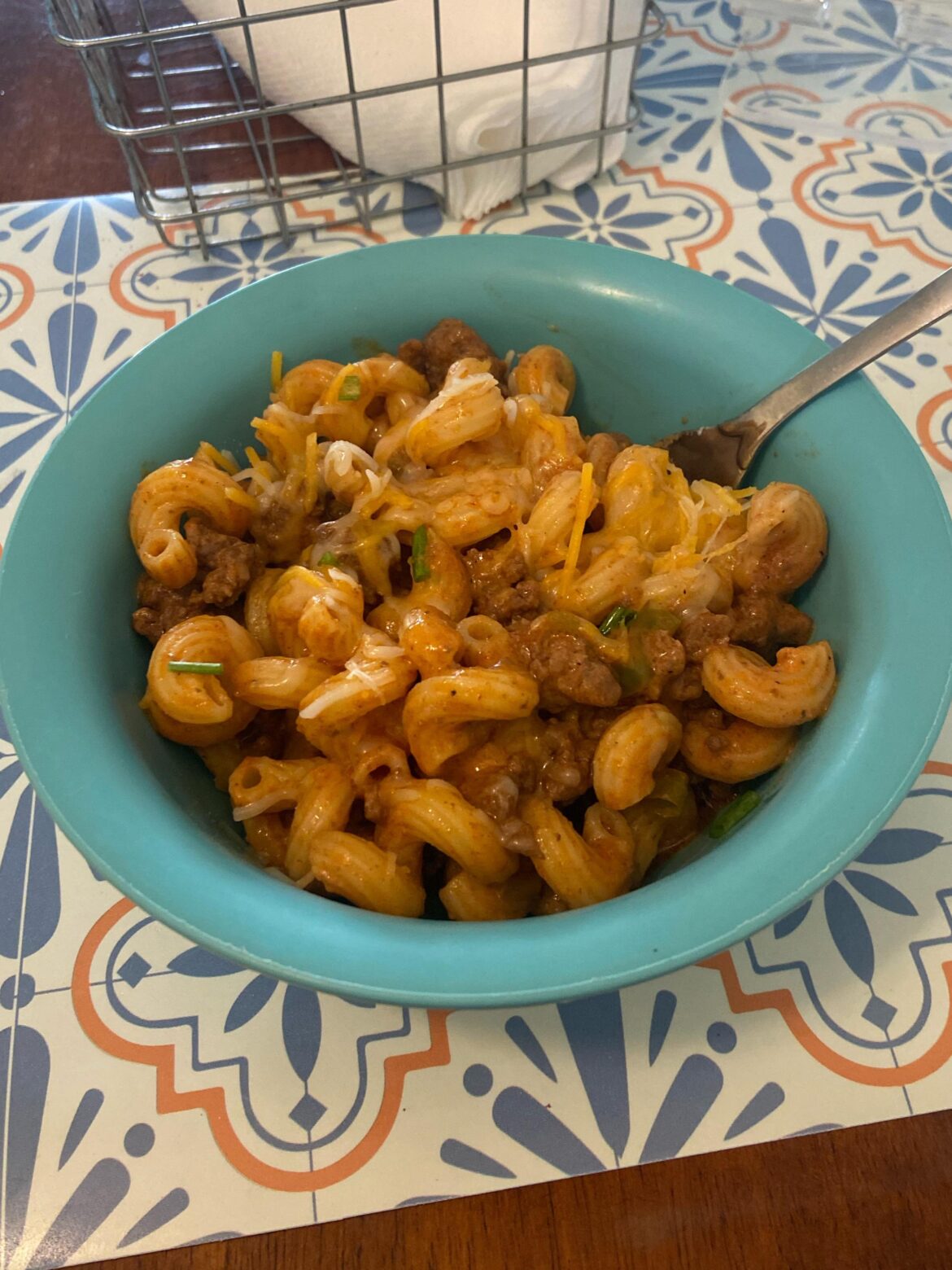 Southwest Beef Cavatappi