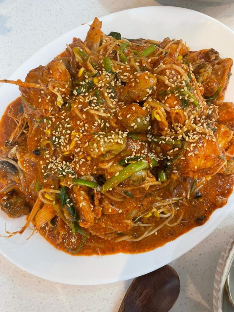 First time cooking agujjim 아구찜