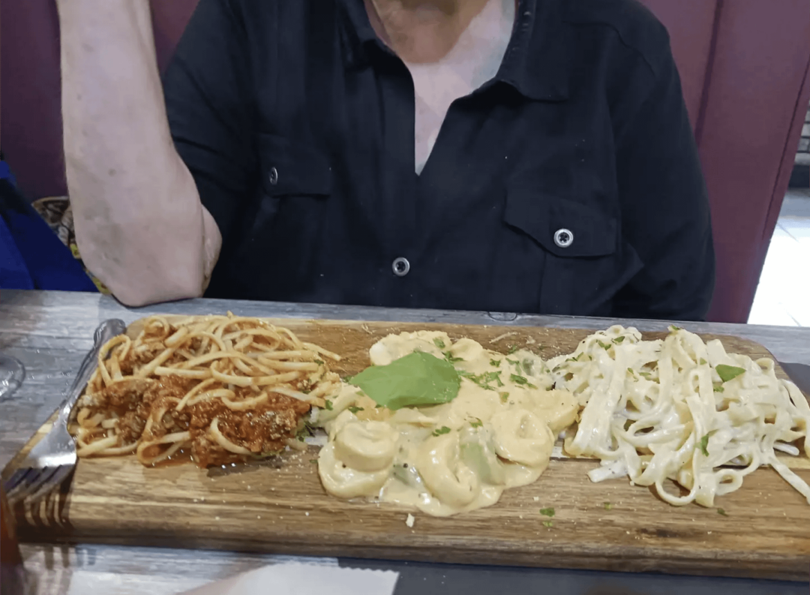 Seen this "Pasta Flight" on Facebook