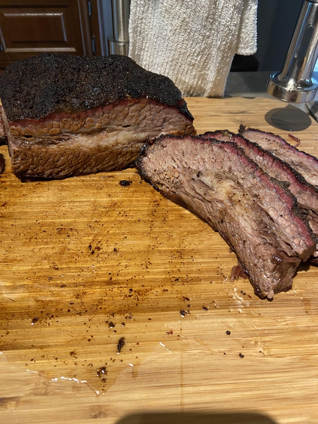 Foil boat brisket Dining and Cooking