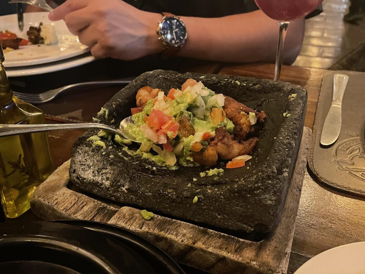 Chicharrón on the rock