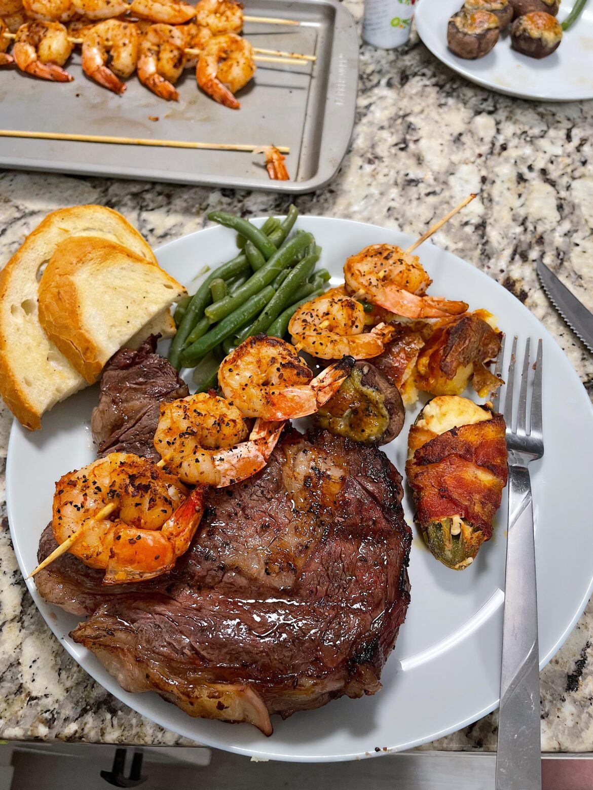 Ribeye & Shrimp Surf n’ Turf