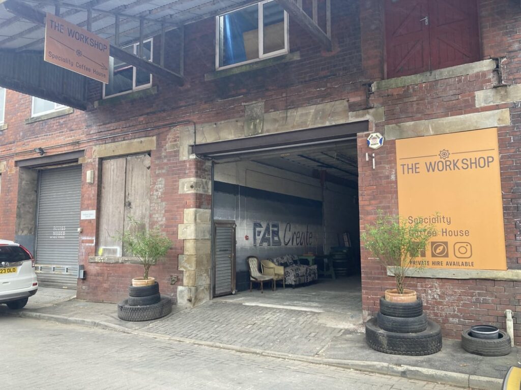 The Workshop, just opened in Padiham, Lancashire, very cool!