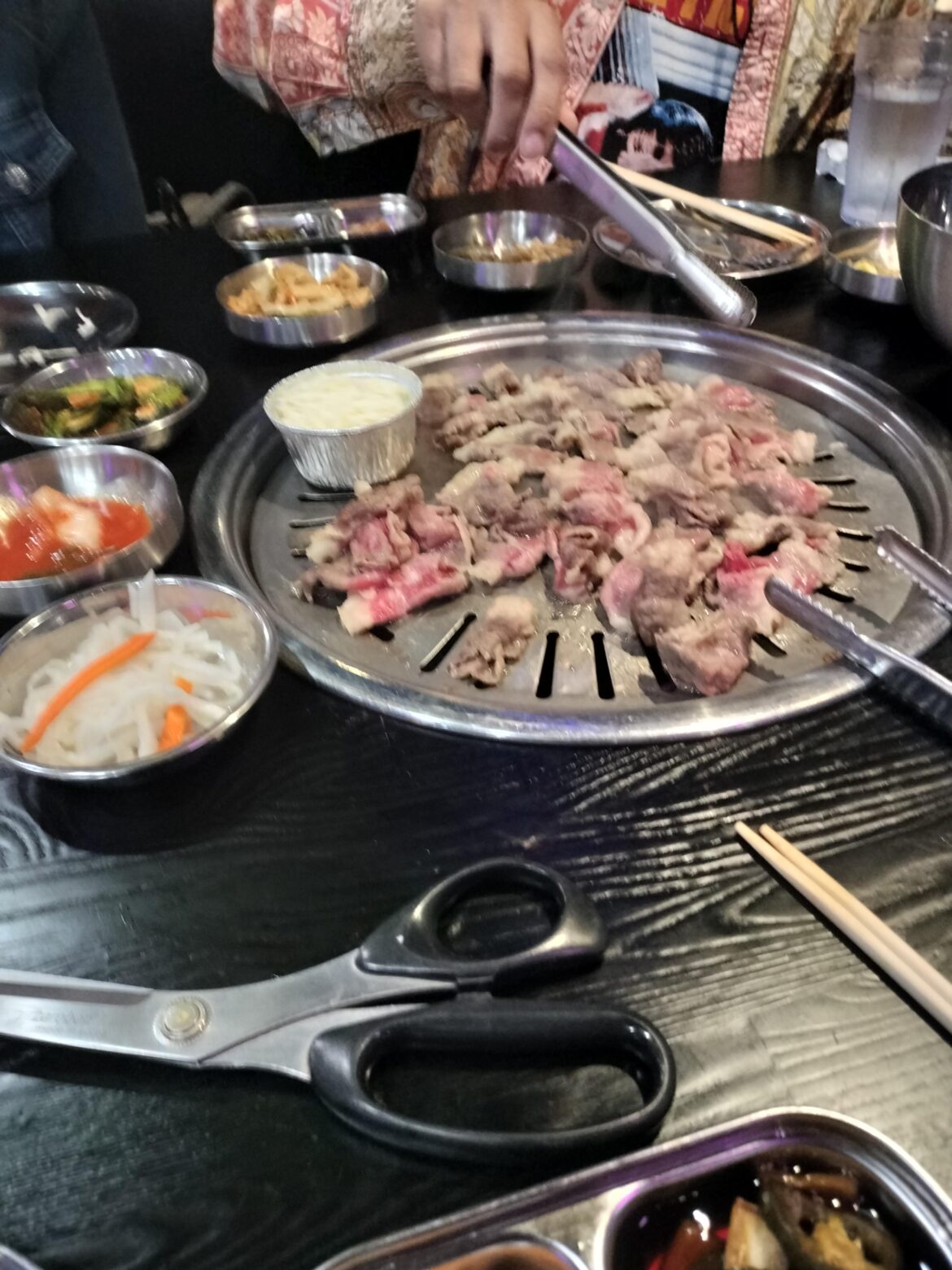 Ate at PZK KBBQ in West Hollywood after a movie.