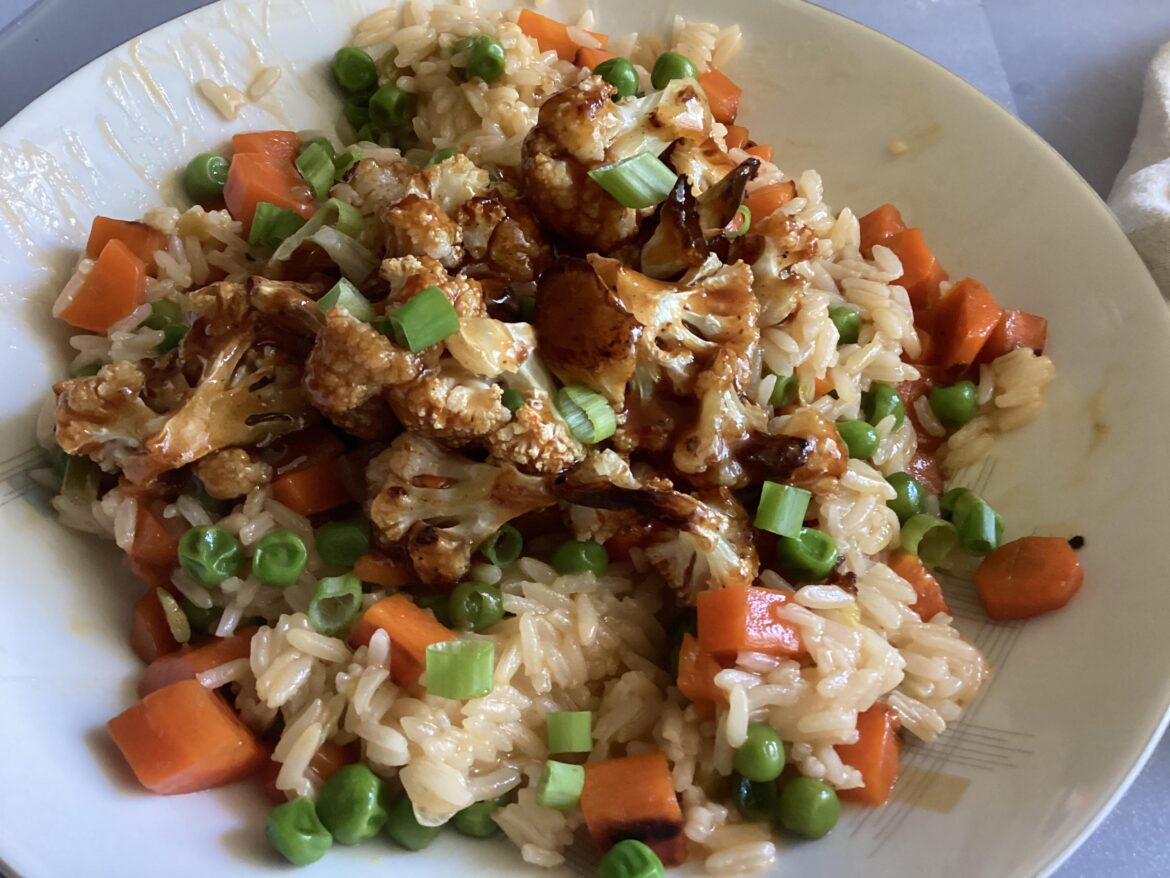 Vegan Hoisin-Glazed Cauliflower Bowls 9/10