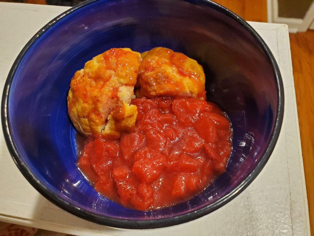 Made kenjis strawberry "shortcake" with a couple minor changes. Extremely impressed with how easy and great they are