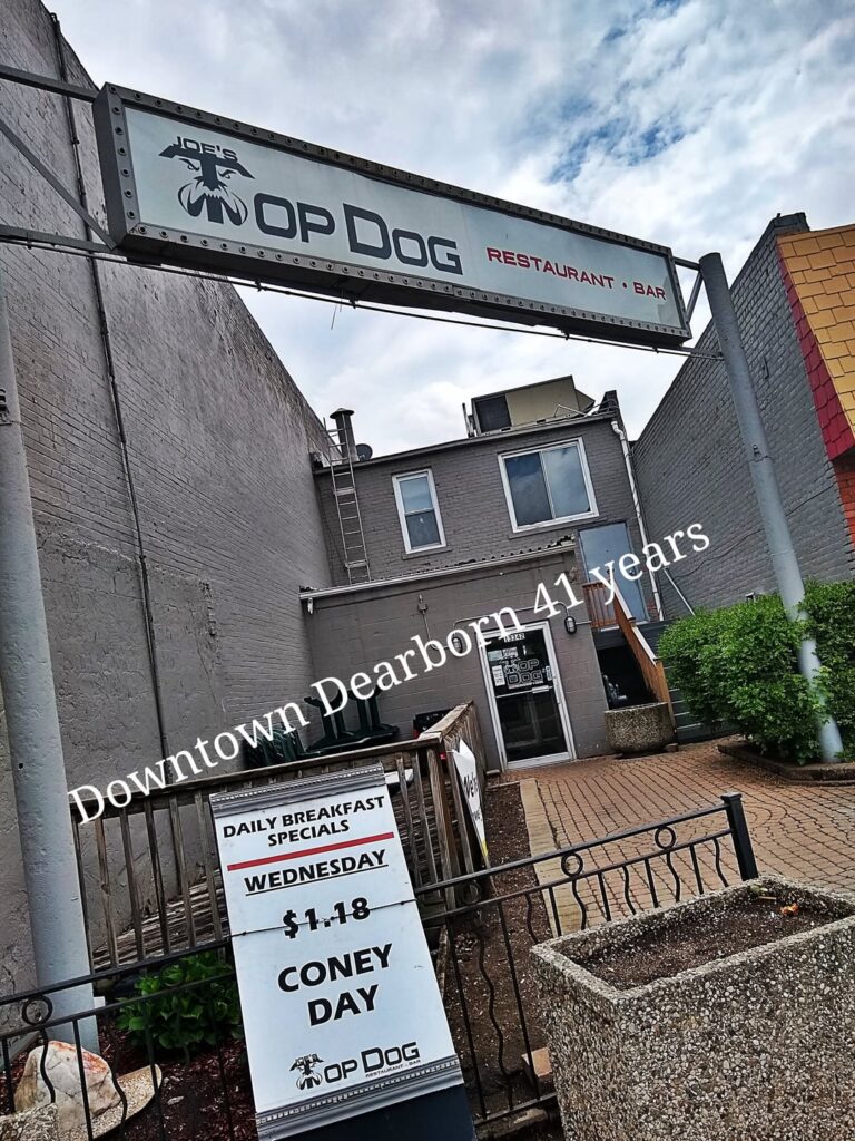 Joe's Top Dog Downtown Dearborn 41 years