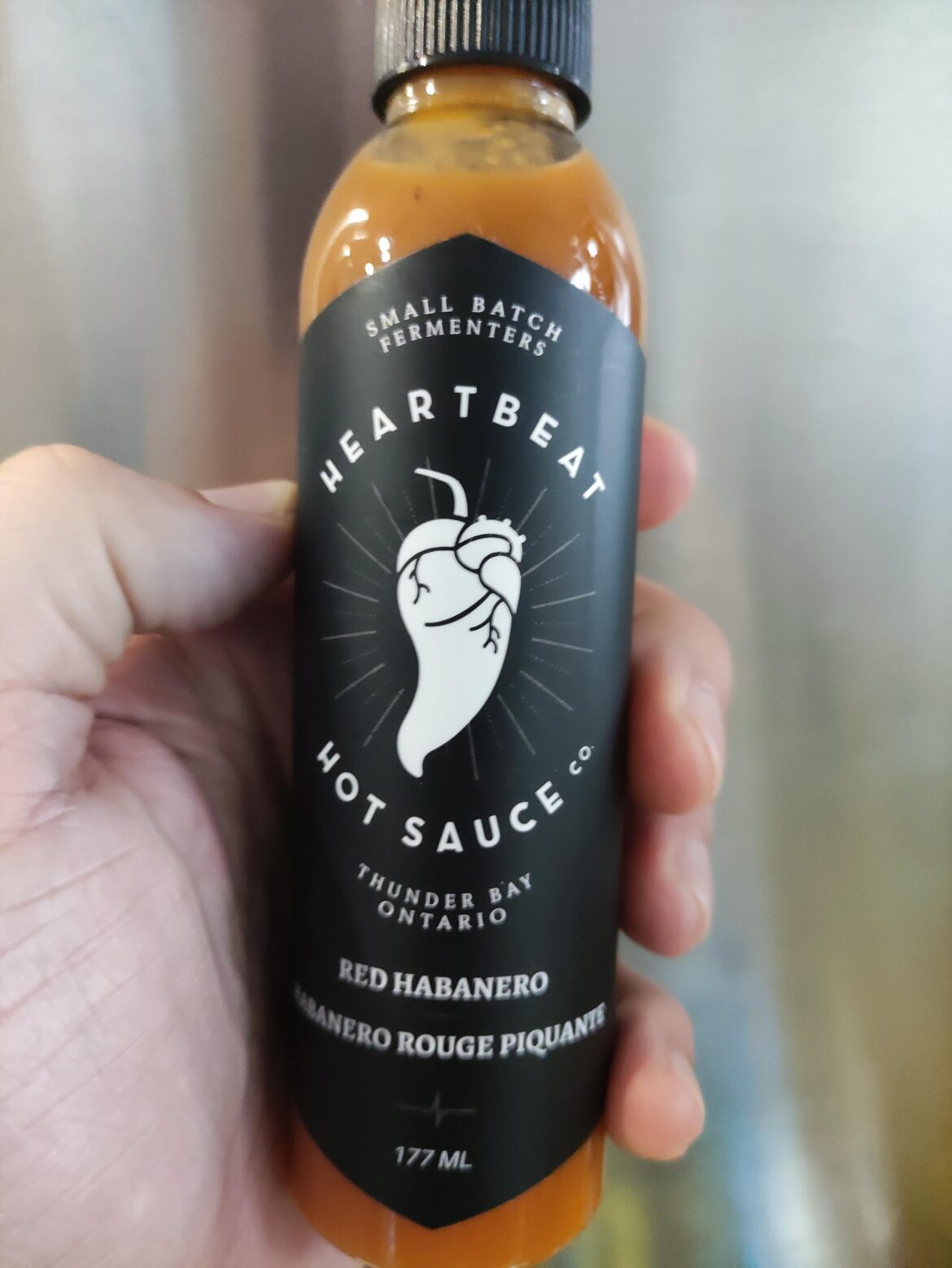 Picked up a hot sauce that was made in thunder bay ontario