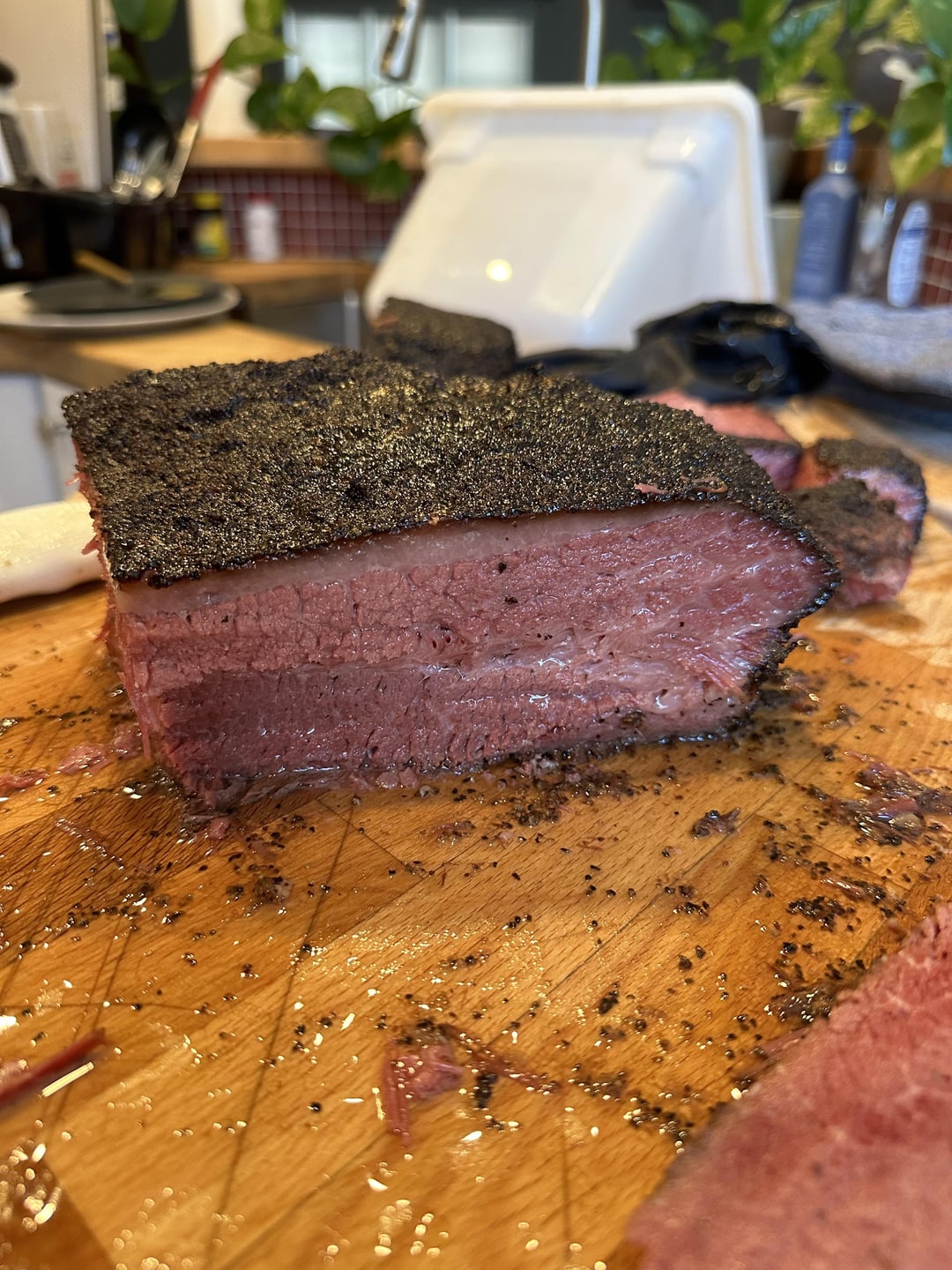 Made my first ever pastrami brisket (it’s also my first brisket period