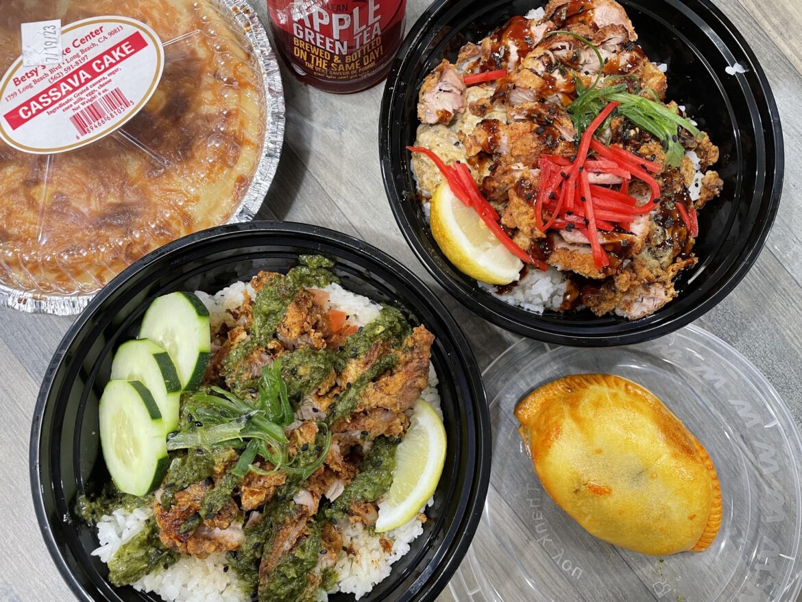 Chirp & Oink. Filipino/Asian fusion fried chicken/pork rice bowls inside a Filipino supermarket. A bit on the greasy side but absolutely delicious. Empanadas are also excellent.