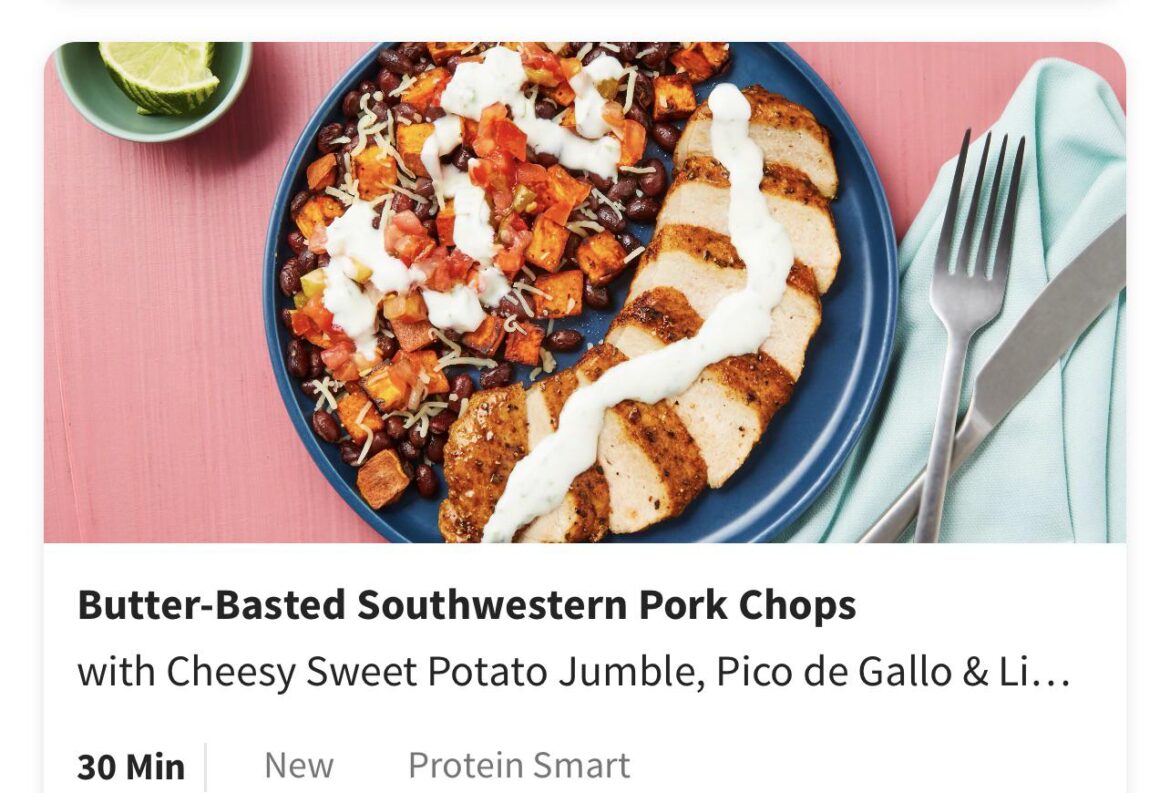 butter-basted southwestern pork chops