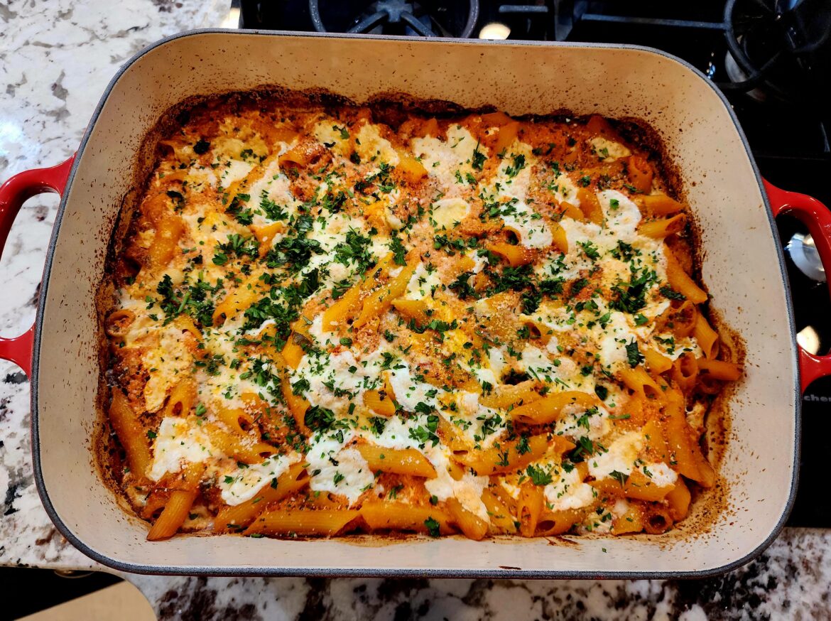Food Lab No-Boil Baked Ziti