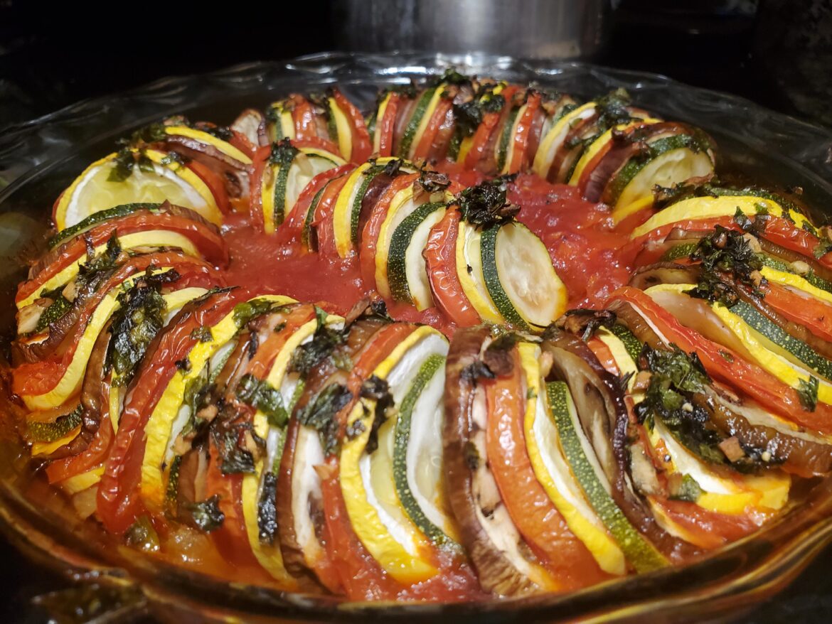 Ratatouille! 🐭 Half is 321 calories 😊💕