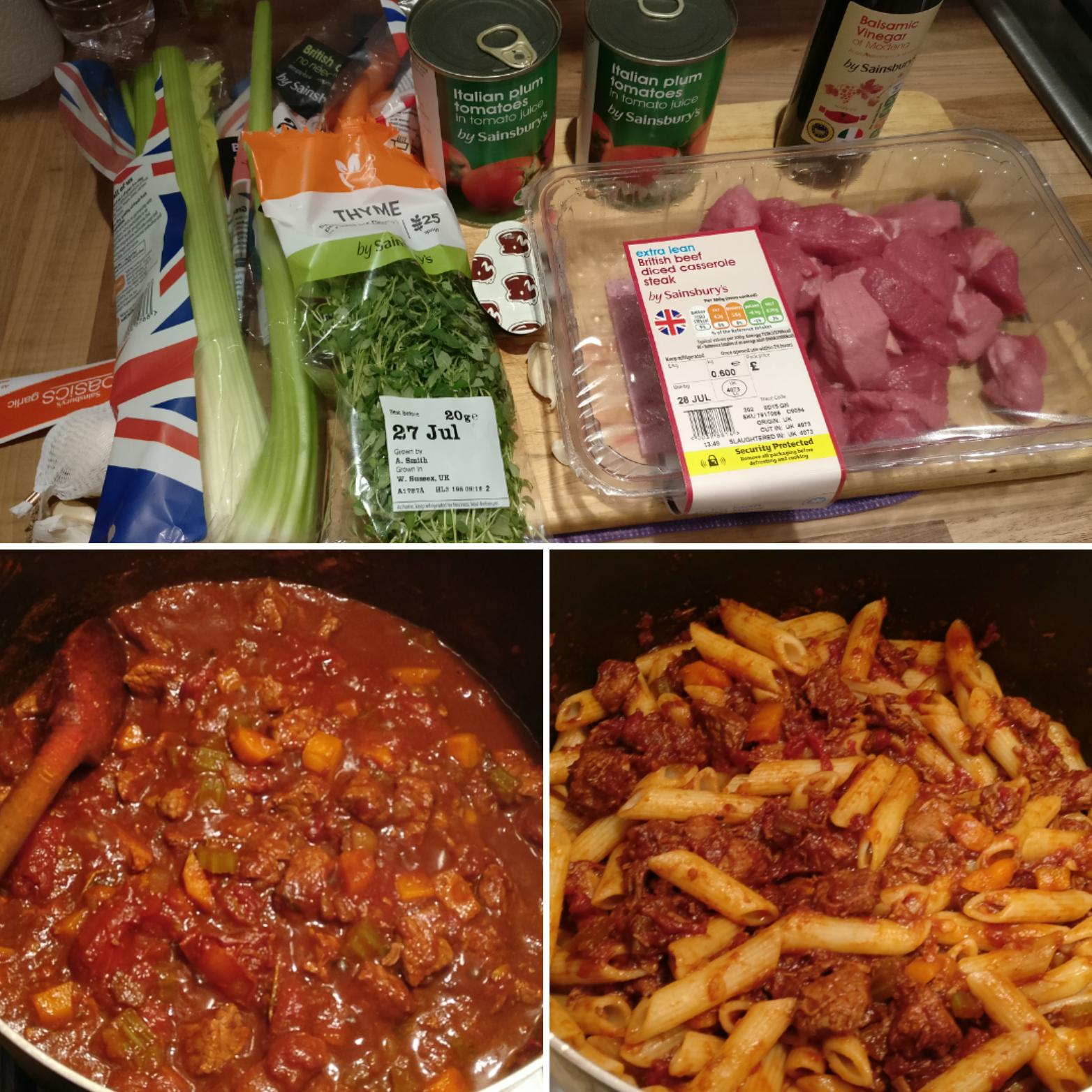 slow cooked beef ragu Dining and Cooking