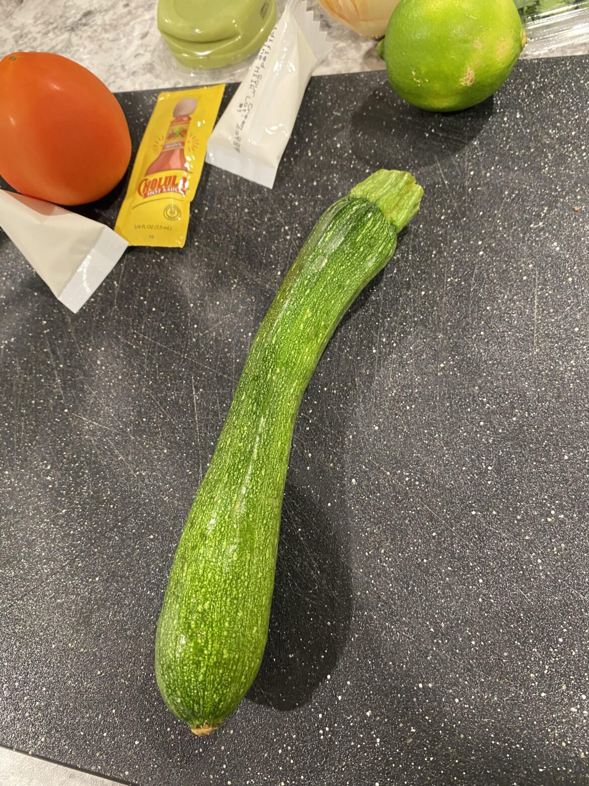 I think my zucchini is on drugs
