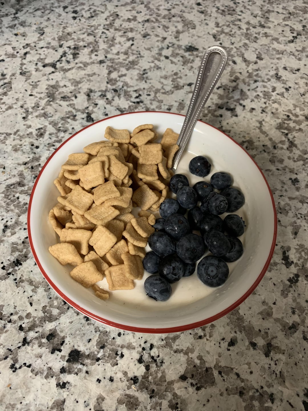 cinnamon toast crunch yogurt bowl, 350 calories and 47 grams of protein