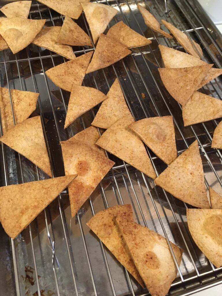 Homemade Tortilla Chips-recipe in comments