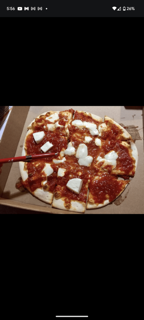 Can I just share this beautiful pizza I saw on Bucca Di Beppo's google page?