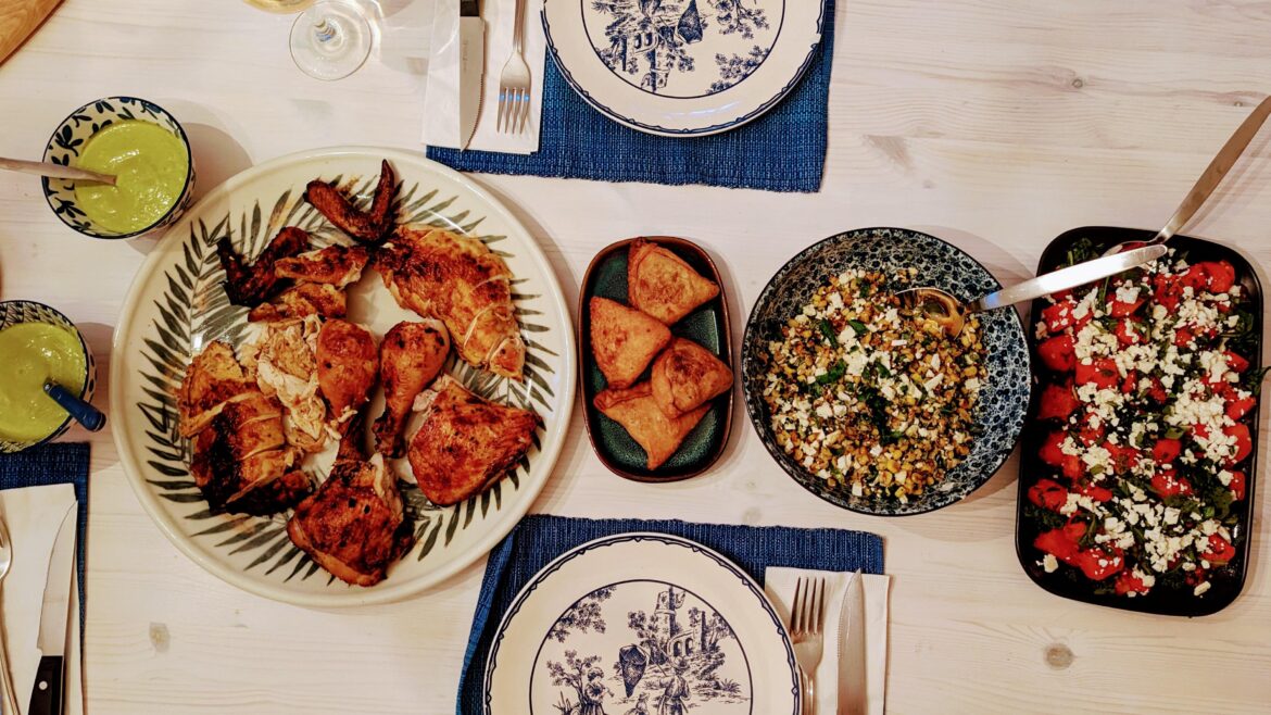 Summer spread for an old friend