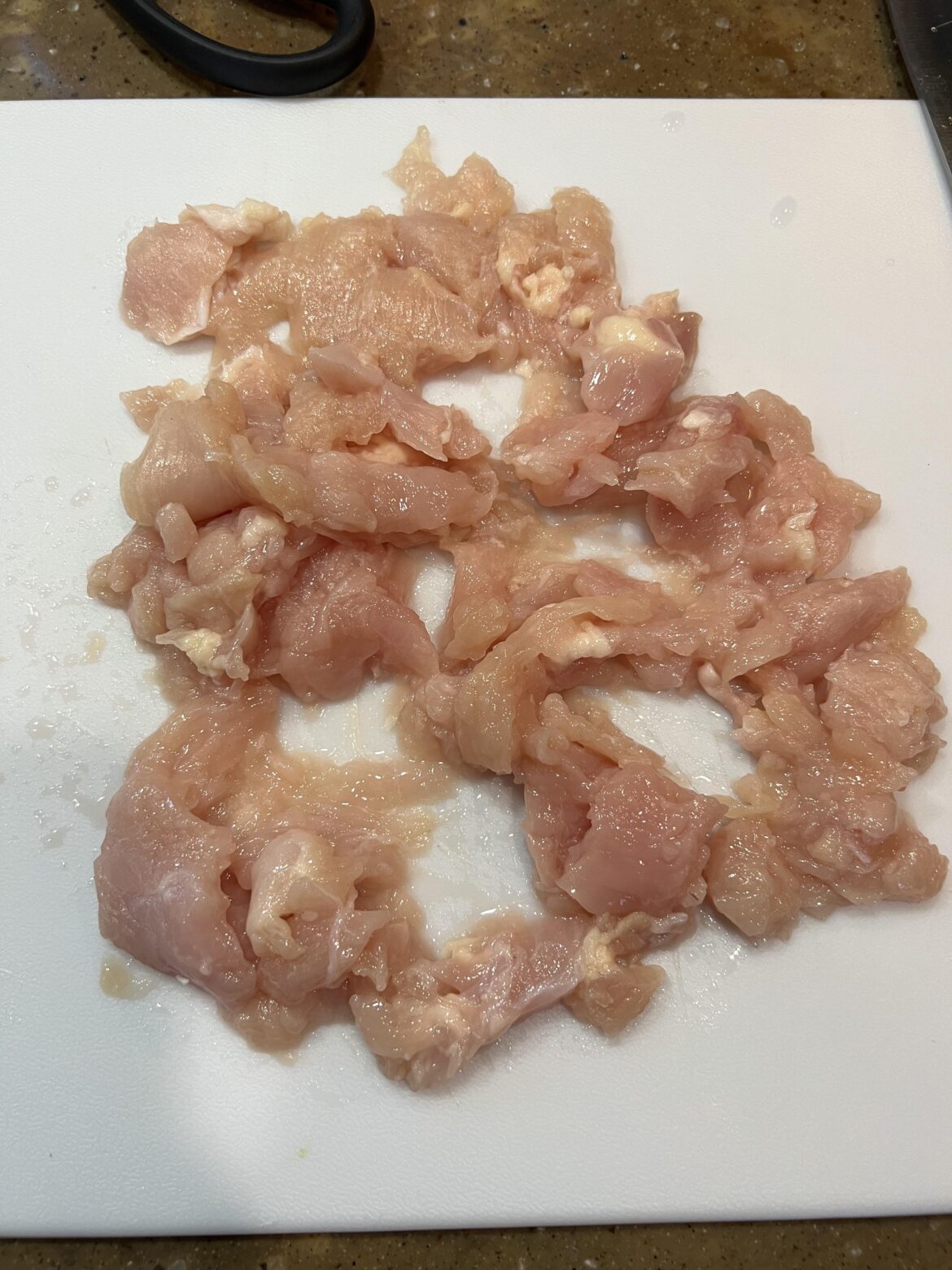 You DO NOT get to call this chicken strips. Try to pay it dry and it’s all stuck together to the napkin.