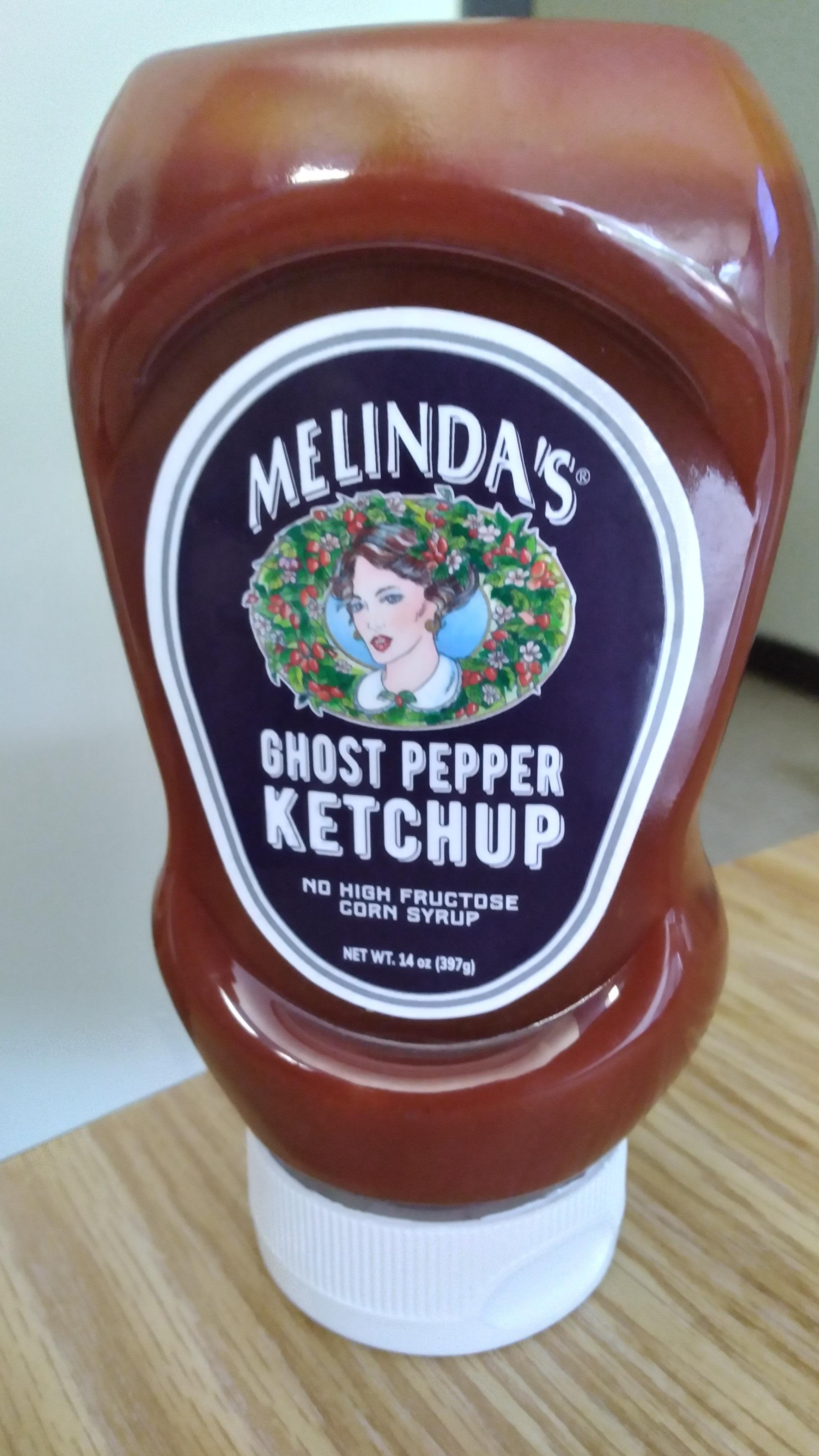 Some ketchup with a nice burn to it. Not crazy hot but you can tell it