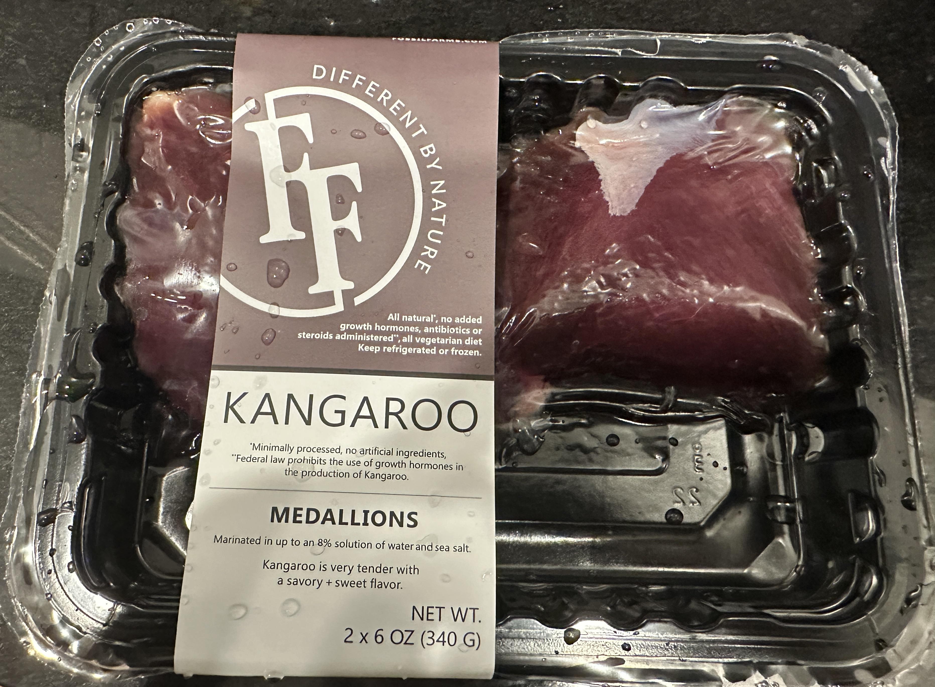 Kangaroo steaks tonight, I’d be lying if I said I’m not nervous! Didn’t