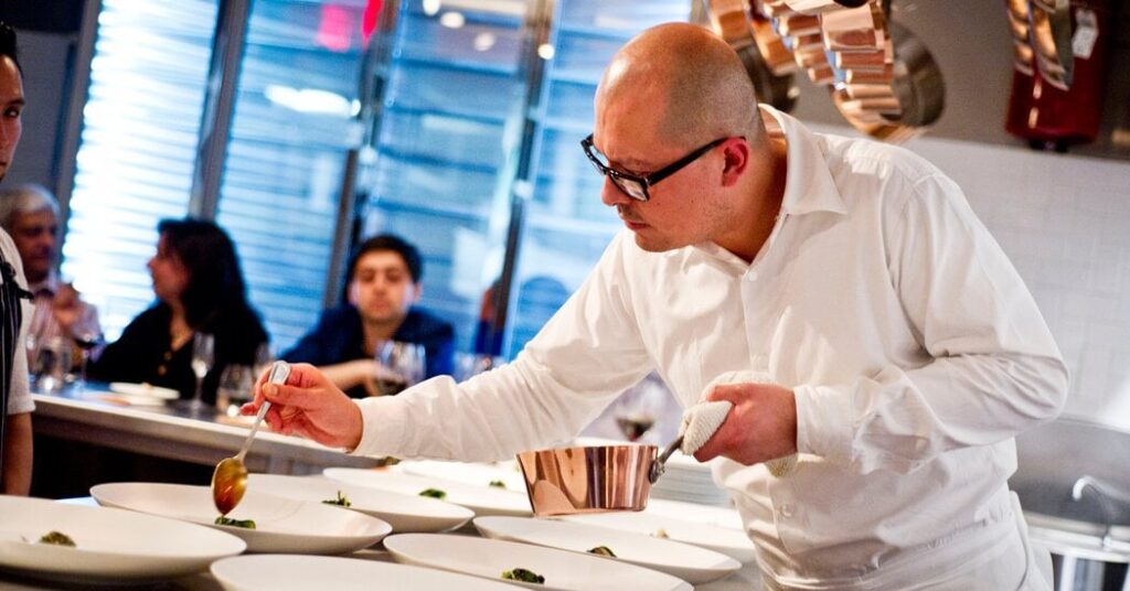 A TALE OF TWO EGOS: Chef’s Table at Brooklyn Fare, which earned three Michelin stars and wide praise for its inventive single-bite dishes, abruptly closed in July, because of a messy theft and embezzlement lawsuit A TALE OF TWO EGOS: Chef’s Table at Brooklyn Fare, which earned three Michelin stars and wide praise for its inventive single-bite dishes, abruptly closed in July, because of a messy theft and embezzlement lawsuit