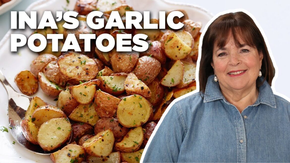 Barefoot Contessa’s 5-Star Garlic Roasted Potatoes | Barefoot Contessa | Food Network Barefoot Contessa's 5-Star Garlic Roasted Potatoes | Barefoot Contessa | Food Network