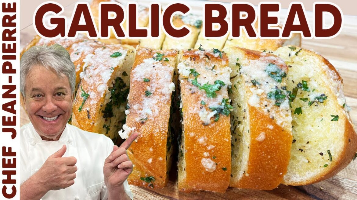 Easy Restaurant Style Garlic Bread | Chef Jean-Pierre