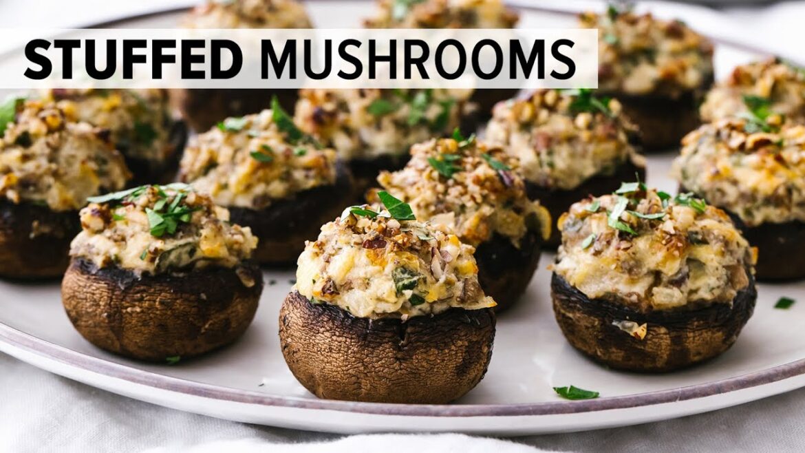 STUFFED MUSHROOMS | the best vegetarian recipe for Thanksgiving & Christmas STUFFED MUSHROOMS | the best vegetarian recipe for Thanksgiving & Christmas