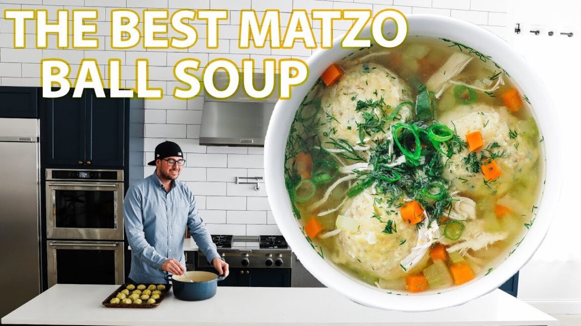 Delicious Homemade Matzo Ball Soup Recipe Delicious Homemade Matzo Ball Soup Recipe