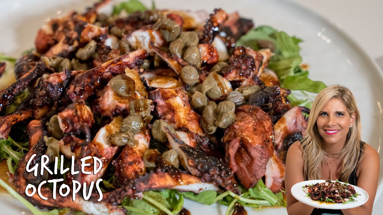 How to Grill Octopus the Greek Way Grilled octopus Dining and Cooking