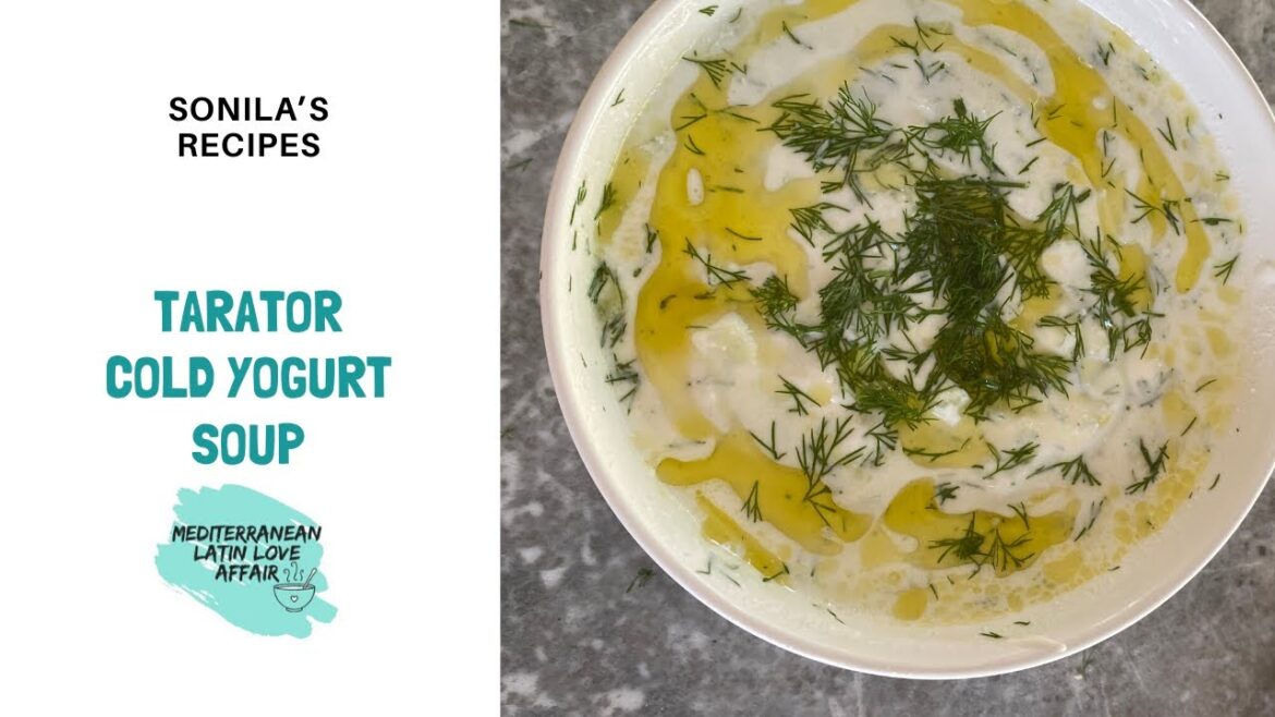 Tarator – Cold Yogurt & Cucumber Soup Tarator - Cold Yogurt & Cucumber Soup