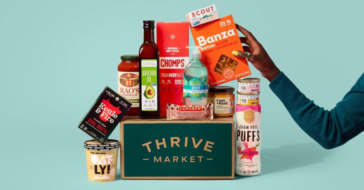 Thrive Market 40% off referral link