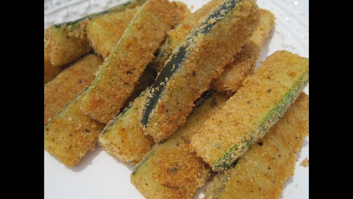 Baking ZUCCHINI | Oven Fried ZUCCHINI - How to bake ZUCCHINI Recipe
