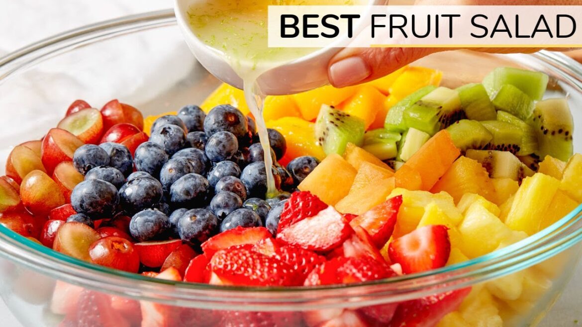 HOW TO MAKE THE BEST FRUIT SALAD | easy recipe HOW TO MAKE THE BEST FRUIT SALAD | easy recipe