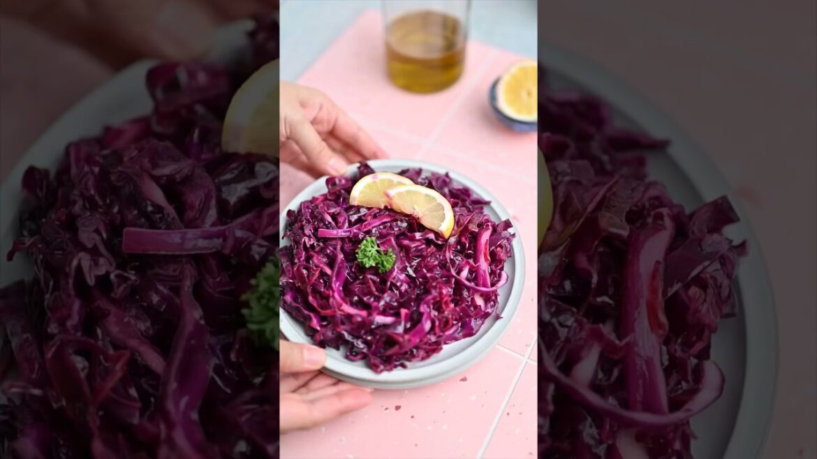 BEST TURKISH RED CABBAGE SALAD