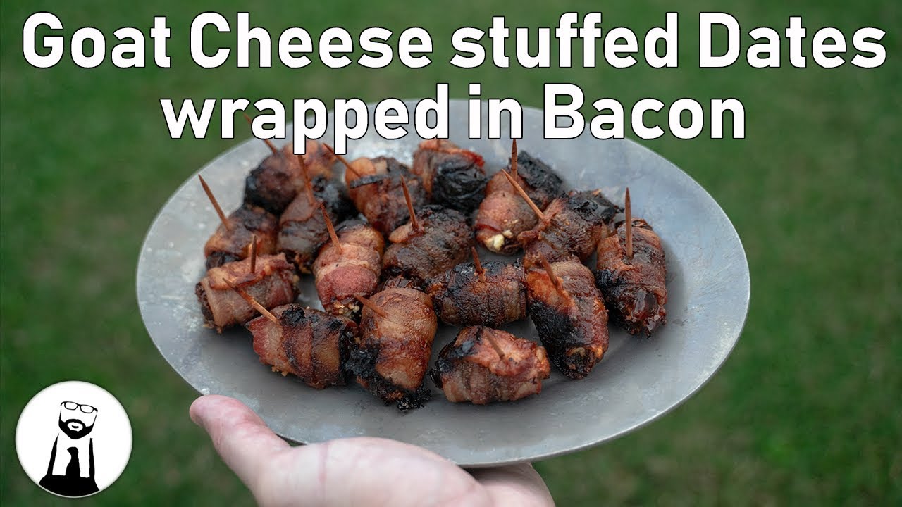 How to Make Goat Cheese stuffed Dates wrapped in Bacon Dining and Cooking