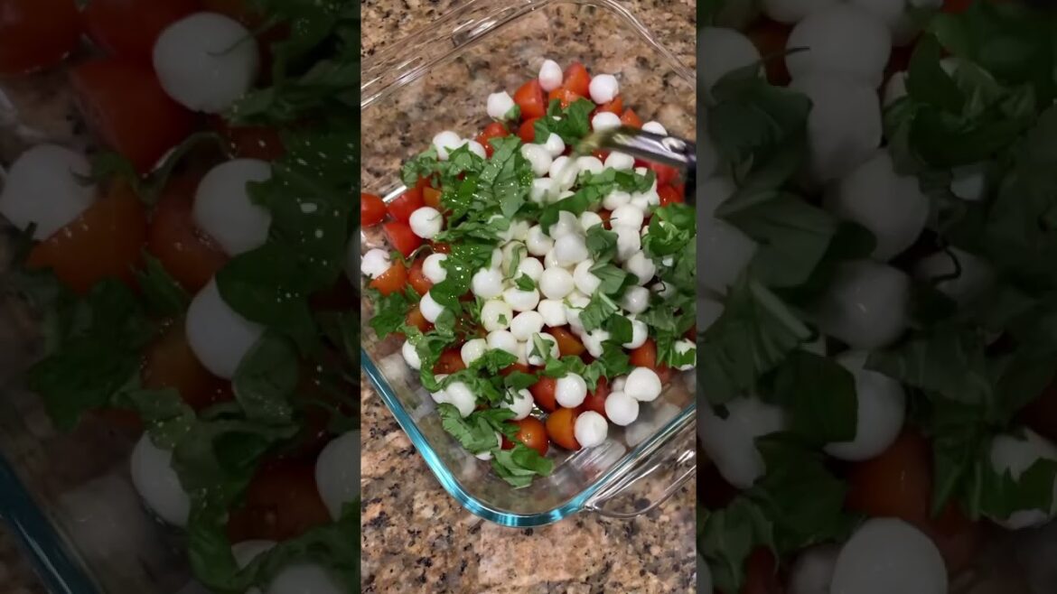 Simple Caprese Salad
